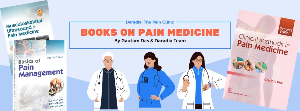 Books on pain medicine - pain medicine books by gautam das